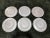 1980s Fitz and Floyd Basketweave Charger Plates- Set of 8 For Sale In Atlanta - Image 6 of 10