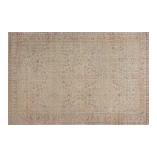 Authentic Early 20th Century Indian Handmade Wool Rug For Sale