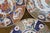 Late 20th Century Japanese Imari Floral Porcelain Charger Plates Dishes Plaques 11" - Set of 7 For Sale - Image 4 of 18