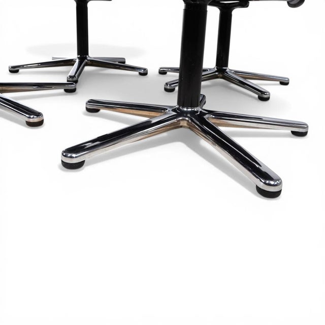 Delta Swivel Chairs by Delta Design for Wilkhahn, 1970s, Set of 4 For Sale - Image 18 of 18