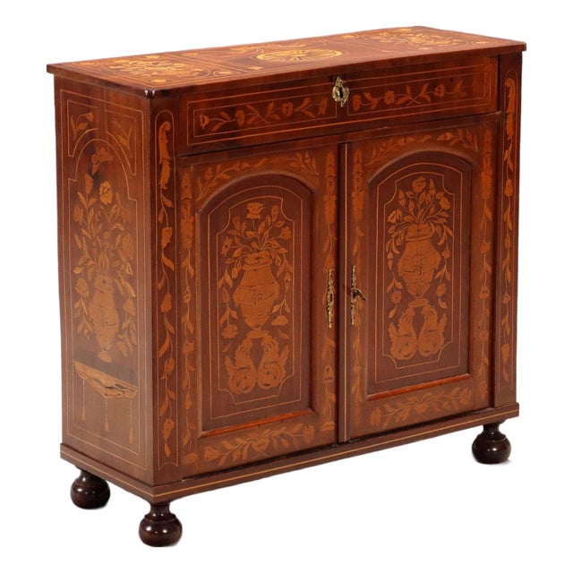 Buffet in Mahogany and Oak For Sale