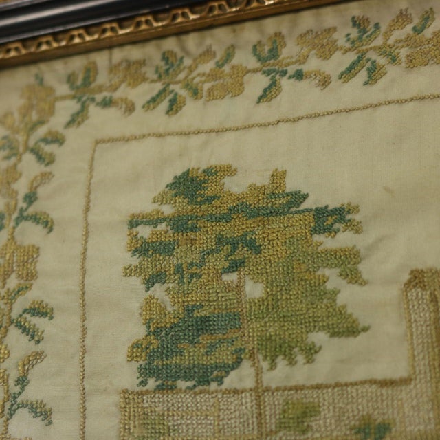 Antique Sampler, 1830, by M. Forrest For Sale - Image 17 of 18