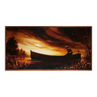 Weeping Widow Victorian Painting (Print) For Sale