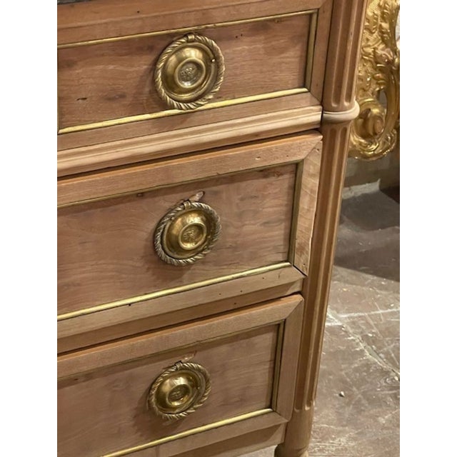 French Bleached Mahogany Directoire’ Commode For Sale In Dallas - Image 6 of 6