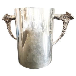 Silver-Plated Ice Bucket from Ralph Lauren For Sale