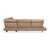 Set of Light Brown Leather Rodrigo Corner Sofa and Ottoman with Manual Function from Contur For Sale - Image 16 of 18