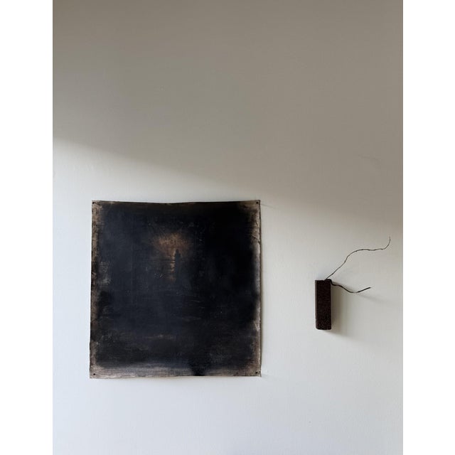 Mediterranean Speio – From the Nereids Series (Mixed Media Painting) For Sale - Image 3 of 4