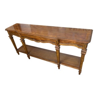 1970s Drexel Console Hall Table For Sale