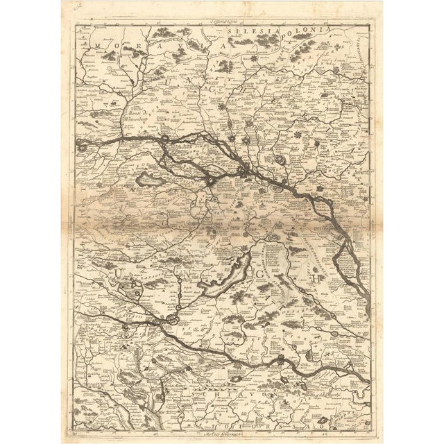 Map by Enzo Mari, 1690s For Sale - Image 6 of 6