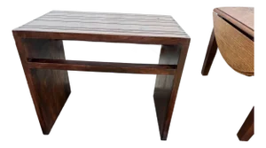 Vintage Rustic Style Solid Wood Side Table