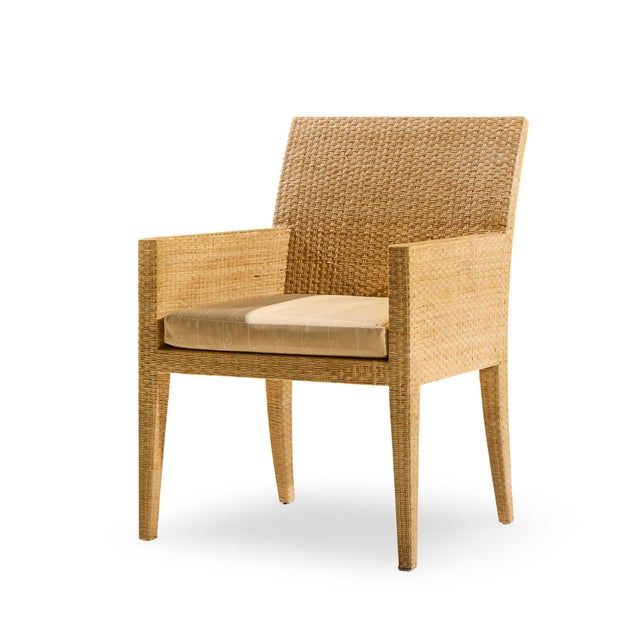 Baker Milling Road Rattan Dining Chairs - Set of 8 For Sale In Chicago - Image 6 of 11