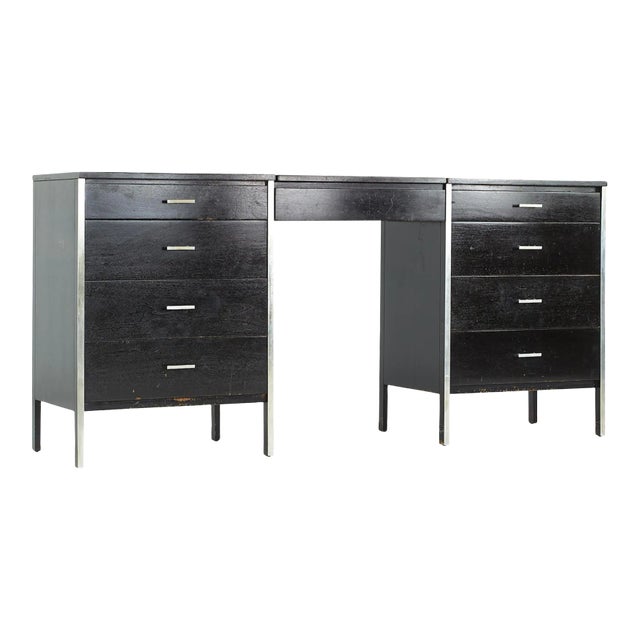 Paul McCobb for Calvin Linear Mid Century Vanity Cabinet For Sale