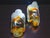 Metal Murano Glass Wall Lamps from Mazzega, 1970s, Set of 2 For Sale - Image 7 of 8