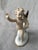 White 1950s Porcelain Young Child and His Goat Playing Wallendorf Figurine For Sale - Image 8 of 15
