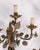 Vintage Italian Floral Wall Lamps in Iron and Porcelain, 1950s, Set of 3 For Sale - Image 11 of 16