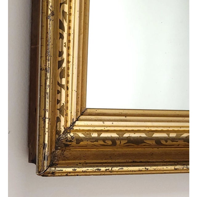 A 19th-century English mirror.