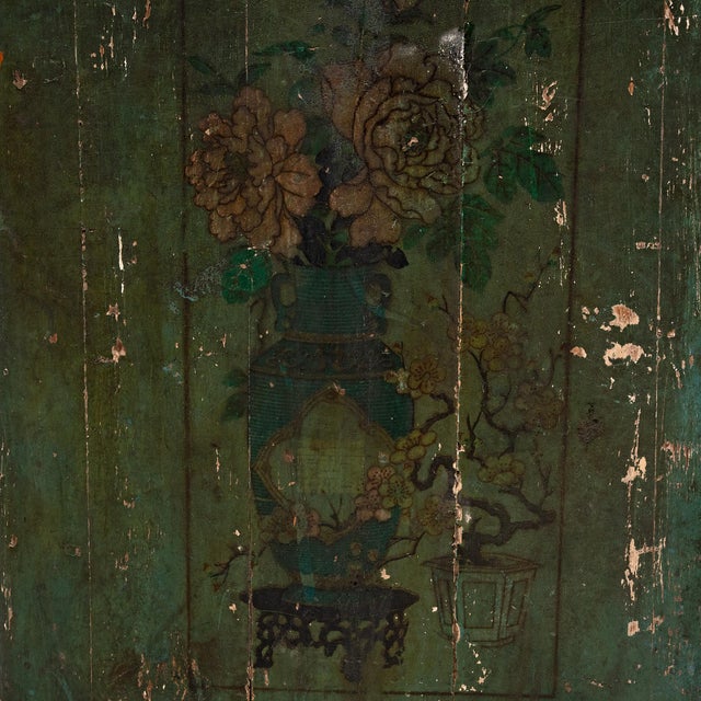 Pair of Chinese Lacquer Longevity Panels, C. 1800 For Sale - Image 11 of 11