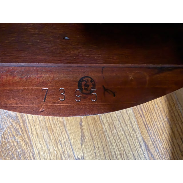 Set of 8 Henredon Natchez Collection Mahogany Side Chairs For Sale - Image 9 of 9