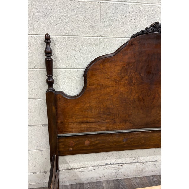 Vintage Nicholson-Kendle Furniture Full Size French Louis XV Style Bed Frame For Sale - Image 9 of 17