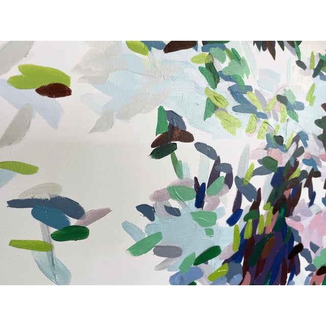 Kyong Lee Contemporary Abstract Acrylic on Canvas Paiting "Record of Undefined Color 32" by Kyong Lee For Sale - Image 4 of 9