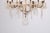Antique chandelier / crystal chandelier from around 1920, designed with prisms and gilt bronze decorations. The chandelier...