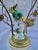 Bird Porcelain Crystal Lamp Circa 1920 For Sale - Image 6 of 13