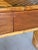 Wood Vintage Geometric Split Bamboo Desk Console or Vanity With Two Drawers For Sale - Image 7 of 12