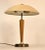 Swedish Grace Period Brass and Oakwood Table Lamp by Böhlmarks, 1920s For Sale - Image 4 of 13