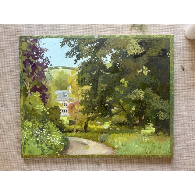 Figurative English Lane Traditional Oil Painting For Sale - Image 3 of 3