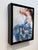 This oil on panel artwork captures a dynamic moment of movement, where swirling colors evoke a sense of transformation and...