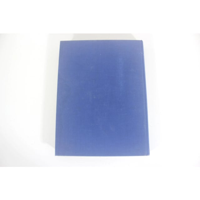 1977 Illustrating Fashion Blue Linen Hard Cover Book For Sale - Image 9 of 12