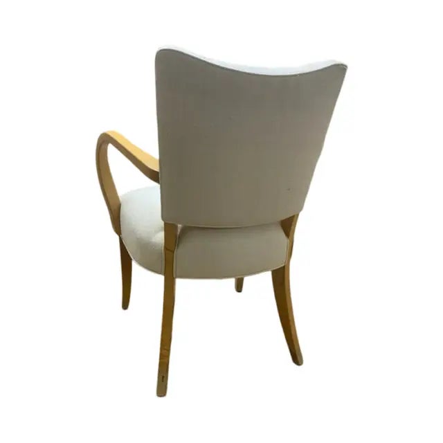 Modern Attributed to Brueton Root Beer Side Chair For Sale - Image 3 of 4