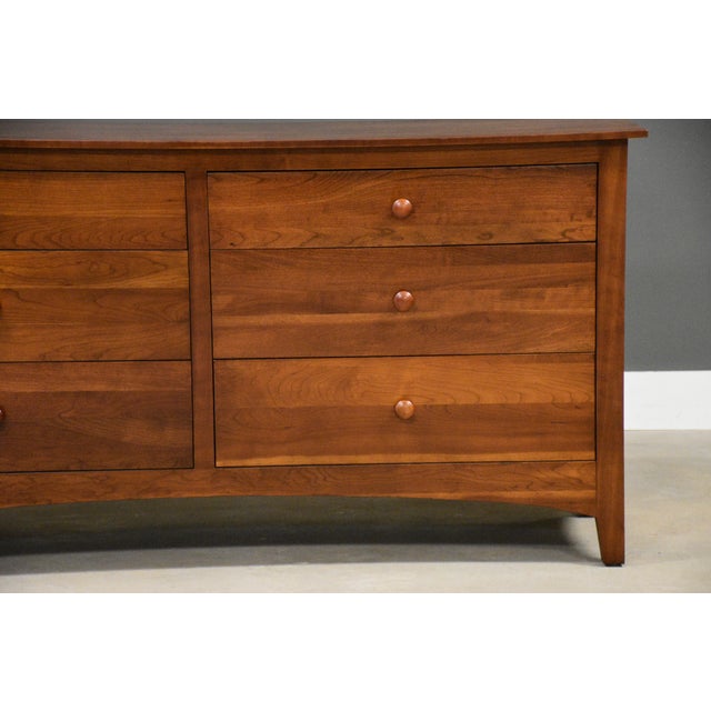1990s Ethan Allen American Impressions Solid Cherry Dresser For Sale - Image 9 of 10