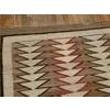 1920s Gray Geometric Tribal Antique American Navajo Rug 4'9" X 7'7" Flatweave Wool Carpet For Sale In New York - Image 6 of 6