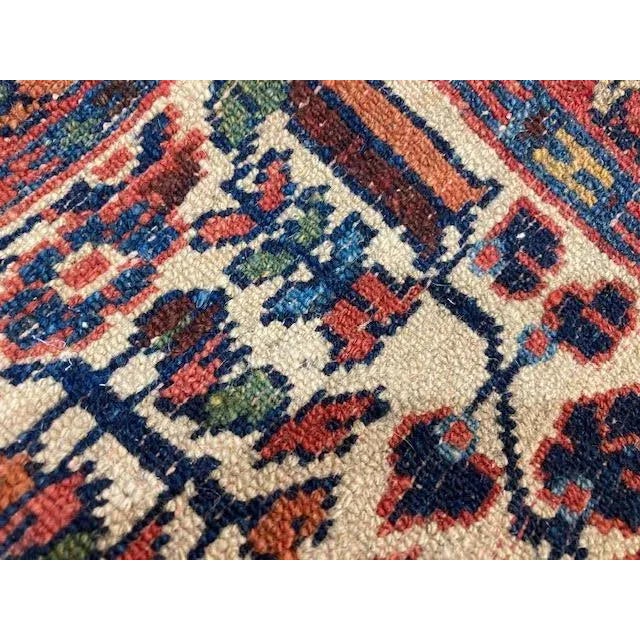 Persian 1920s Vintage Persian Bibikabad Rug For Sale - Image 3 of 5