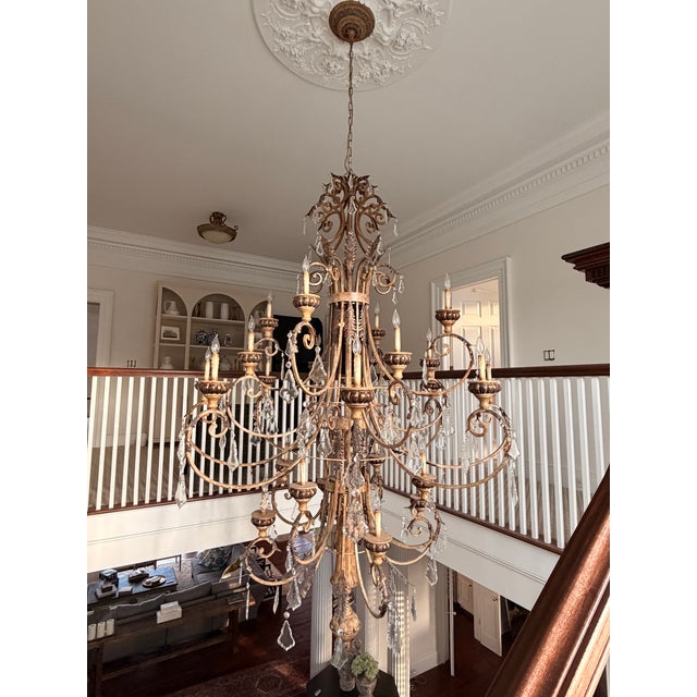 Large Foyer Chandelier For Sale - Image 6 of 7