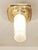 Art Nouveau Brass and Glass Ceiling Lamp, 1890s For Sale - Image 4 of 7