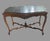 Antique Victorian Carved Walnut Marble Top Parlor Table Stand For Sale - Image 4 of 12