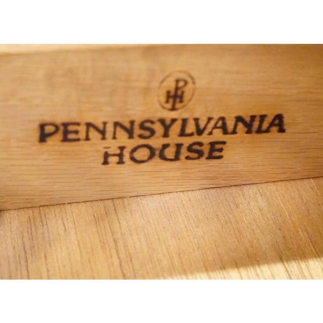 Pennsylvania House Solid Cherry Traditional Style 24" Two Drawer Accent End Table For Sale - Image 9 of 12