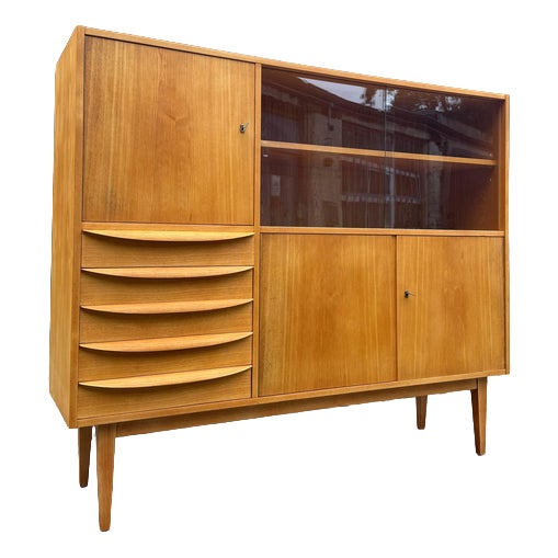 Highboard Type 602/G Ash by Franz Ehrlich for Hellerau For Sale
