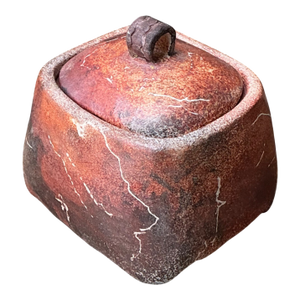 Vintage Studio Pottery Lidded Ceramic Jar