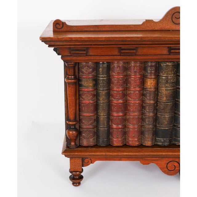 Wood Antique Victorian Walnut Table Top Collectors Cabinet, 1840s For Sale - Image 7 of 18