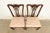1980s Baker Furniture Style Georgian Carved Mahogany Side Chairs or Dining Chairs, Pair For Sale - Image 5 of 13