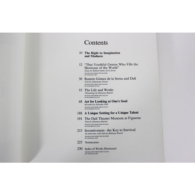 1979 Dali Art Book Hard Cover Book English Translation Ramōn Gōmez De La Serna For Sale - Image 6 of 11