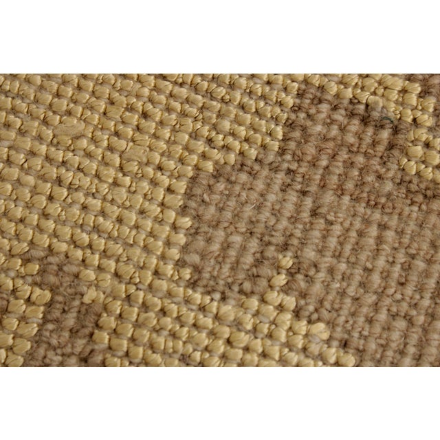 Vintage 8 X 10 Low Pile Oriental Area Rug For Sale - Image 14 of 15