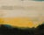 Yellow Dawn by Nicole Hyde | Oil Painting of a landscape with yellow and gray tones For Sale
