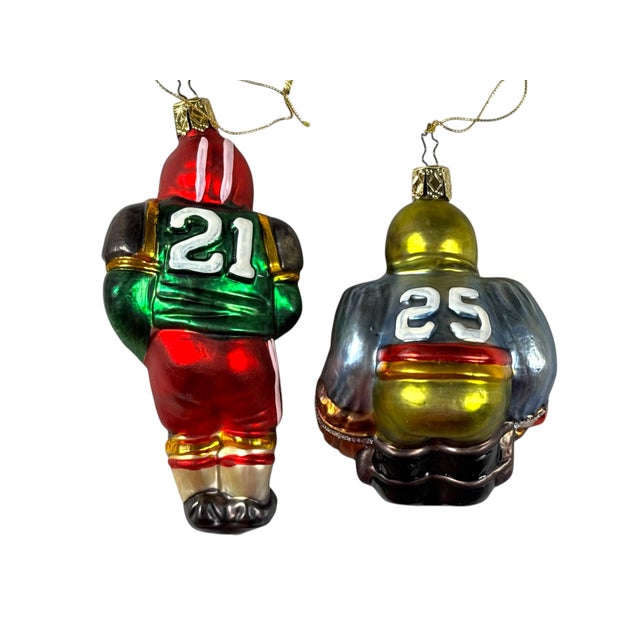 European and Inge-Glas Sport and Misc Christmas Ornaments With Stocking, Set of 20 For Sale - Image 4 of 8