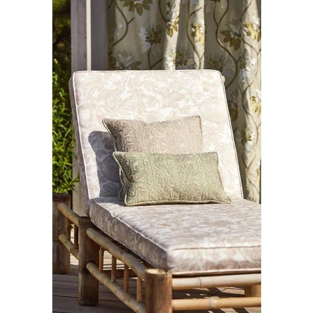 Contemporary Harlequin Khorol Fabric in Almond/Diffused Light - a Sample For Sale - Image 3 of 3