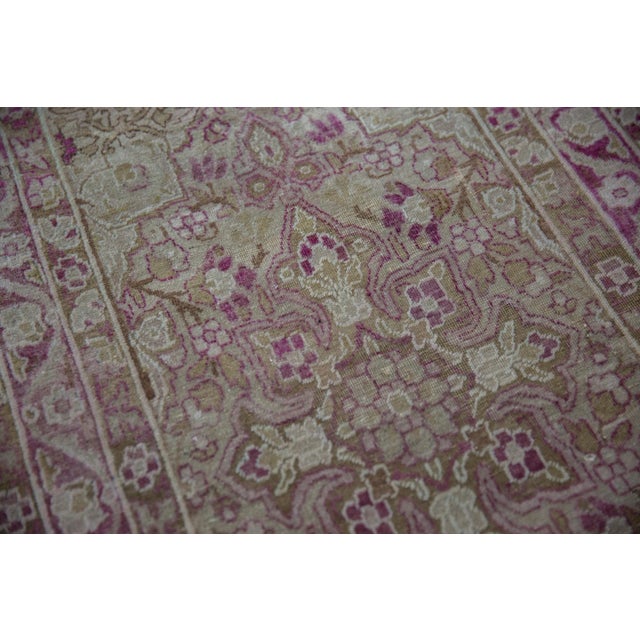 Textile Vintage Distressed Yezd Rug Runner - 2'1" X 11'1" For Sale - Image 7 of 10