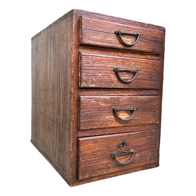 Antique Meiji Haribako Tansu Cabinet, Japan, 1890s For Sale
